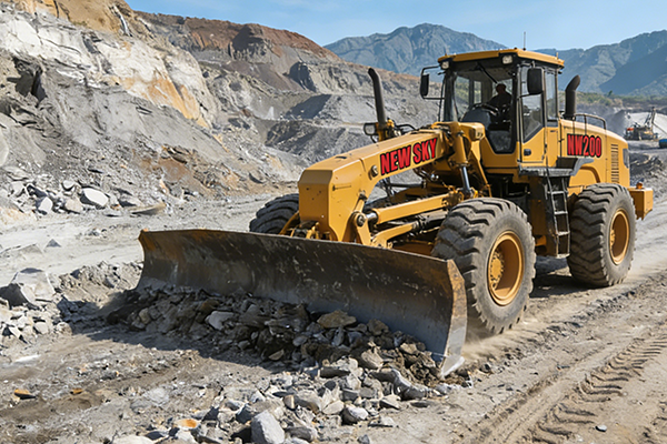 Motor Grader: Powerful & Superb Heat Dissipation